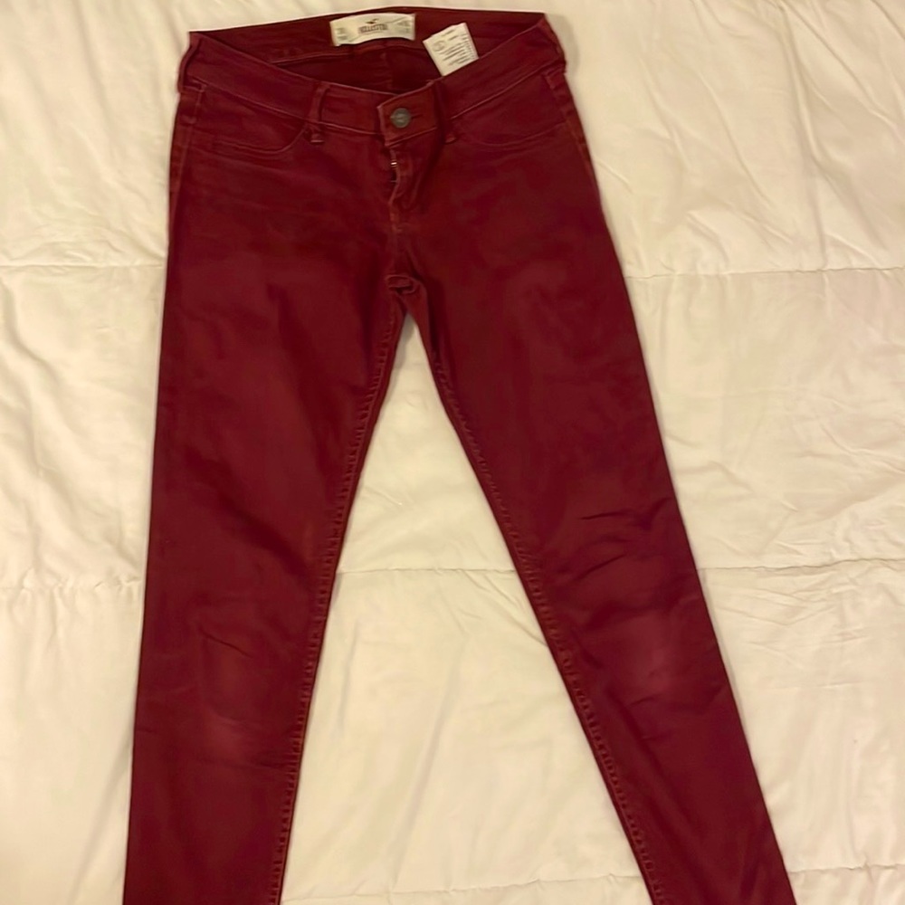 Hollister Low Rise Straight Leg Pants